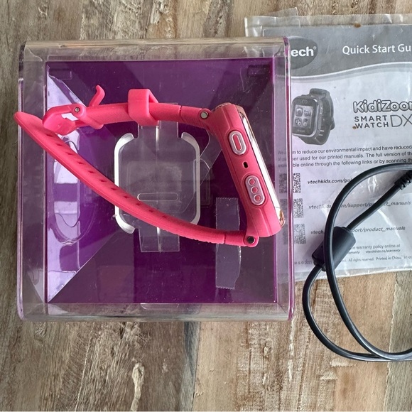 Vtech Kidizoom Smart Watch DX3 Pink Excellent Used Condition - Picture 6 of 8